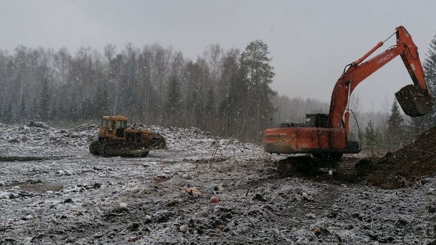В Свердловской области приступили к строительству еще одной мусороперегрузочной станции