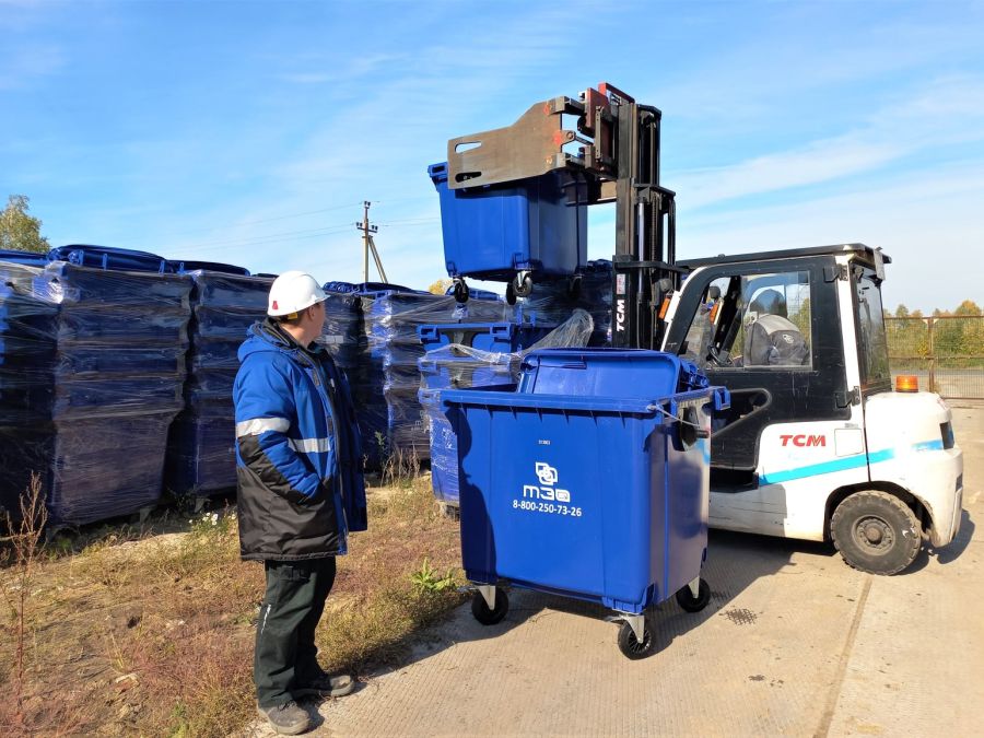 Почти 4 тысячи контейнеров для ТКО установили в Тюменской области