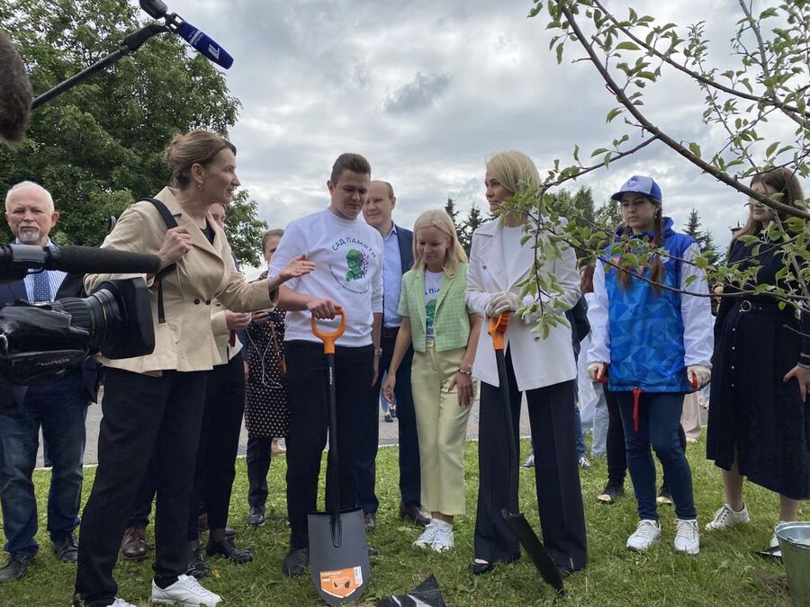 В День памяти и скорби в Москве разбили «Сад памяти»